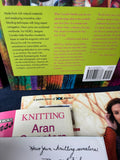 (B) Knitting Book Lot (6)