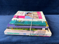 (B) Knitting Book Lot (6)