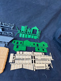 Tuck Stock Yard Kit HO Scale In Open Box