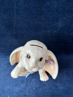 Pats Critters Bunny Rabbit Piggy Bank