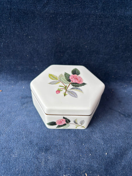 Wedgwood Hathaway Rose Trinket Dish