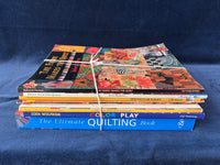 (B)Quilting Book Lot (9)