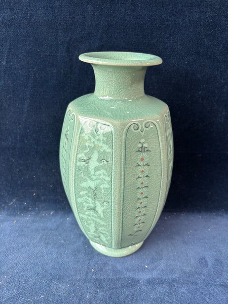 Jade Green Celadon Vase