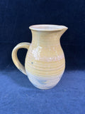 Glazed Pottery Pitcher Signed