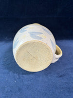 Glazed Pottery Pitcher Signed