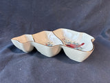Lenox Winter Greetings Christmas Tree Divided Serving Dish