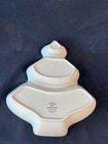 Lenox Winter Greetings Christmas Tree Divided Serving Dish