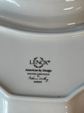 Lenox Winter Greetings Christmas Tree Divided Serving Dish