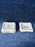 Dresden China Floral Trinket Box