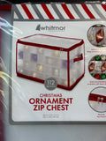 Whitmore Christmas Ornament Zip Chest, Unopened