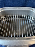 Cuisinart Cook Central 6QT Slow Cooker Sauté Steamer Stainless Steel Multicooker, Powered On