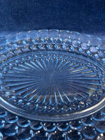 Anchor Hocking Bubble Glass Serving Plate