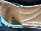 Sonoma Sandals Women's Size 8M Seafoam Mint Aqua Flower Accent (II)