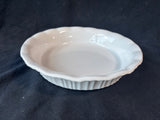Corning Ware French White Round Quiche Dish