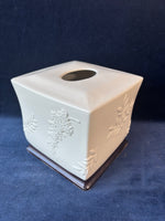 Ceramic Tissue Box Cover *Read Description*