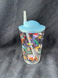 8 Piece World Market Plastic Aquatic Kitchen Lot