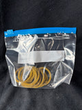 Set of 4 Gold-Tone Woven Napkin Rings