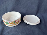 Mikasa Holiday Orchard Round Porcelain Christmas Trinket Box