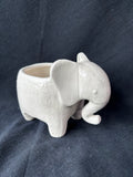 Small Ceramic Elephant Planter