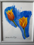 “Two Tulips” By Martha Anne King; Signed