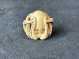 Japanese Netsuke Octopus, Signed "PMS"