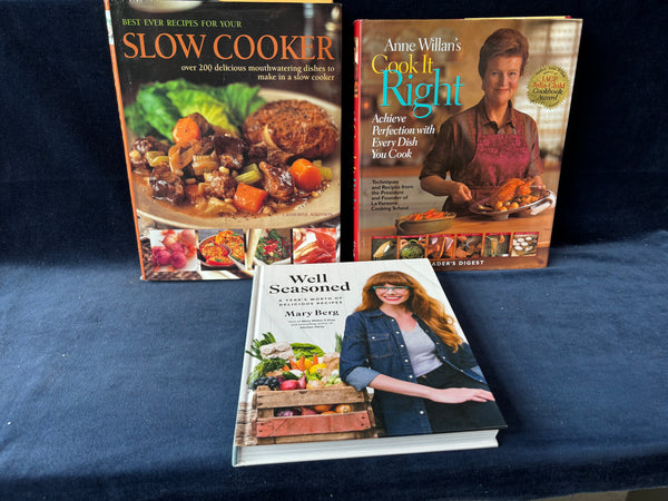(B)Cookbook Lot (3)