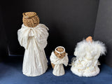 Angel Figurine Lot (3)