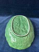 Olfaire Oblong Green Cabbage Serving Bowl *Read Description*