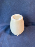 Bronze Luster Finished Urn Shaped Bud Vase with Flowers