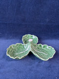 Bordallo Pinheiro Portugal Majolica Cabbage Leaf Tray