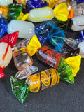 Art Glass Candy Pieces Murano Style Candies Lot of 29