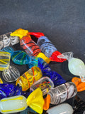Art Glass Candy Pieces Murano Style Candies Lot of 29