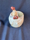 Ceramic Rooster Planter