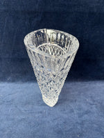 Bombay Lead Crystal Oval Centerpiece Vase