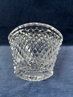 Bombay Lead Crystal Oval Centerpiece Vase