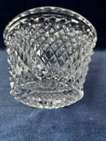 Bombay Lead Crystal Oval Centerpiece Vase