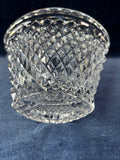 Bombay Lead Crystal Oval Centerpiece Vase