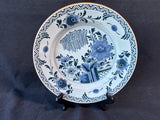 Delft Williamsburg Restoration Hanging Wall Plate Made In Holland Dish