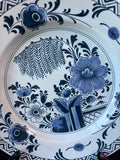 Delft Williamsburg Restoration Hanging Wall Plate Made In Holland Dish