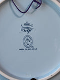 Delft Williamsburg Restoration Hanging Wall Plate Made In Holland Dish