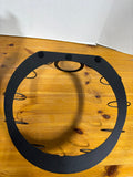 Metal Apple Wreath Holder