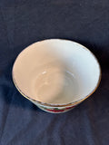 Poinsettia Flower Holly Bowl