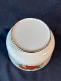 Poinsettia Flower Holly Bowl
