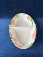 Franciscan Desert Rose Oval Divided Vegetable Bowl