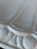 Large White Ceramic Serving Platter