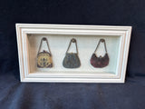 Shadow Box Wall Art Purse Charms – Framed Display
