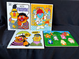 Lot Of 4 Vintage Kids Cardboard Toys