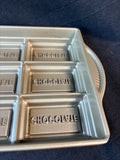 Nordic Ware Chocolate Bar Pan Cast Aluminum Williams Sonoma