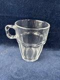 Set Of 6 Duralex Picardie Glass Mugs