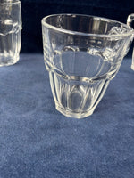 Set Of 6 Duralex Picardie Glass Mugs